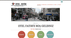Desktop Screenshot of otelfatih.com