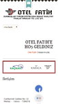 Mobile Screenshot of otelfatih.com